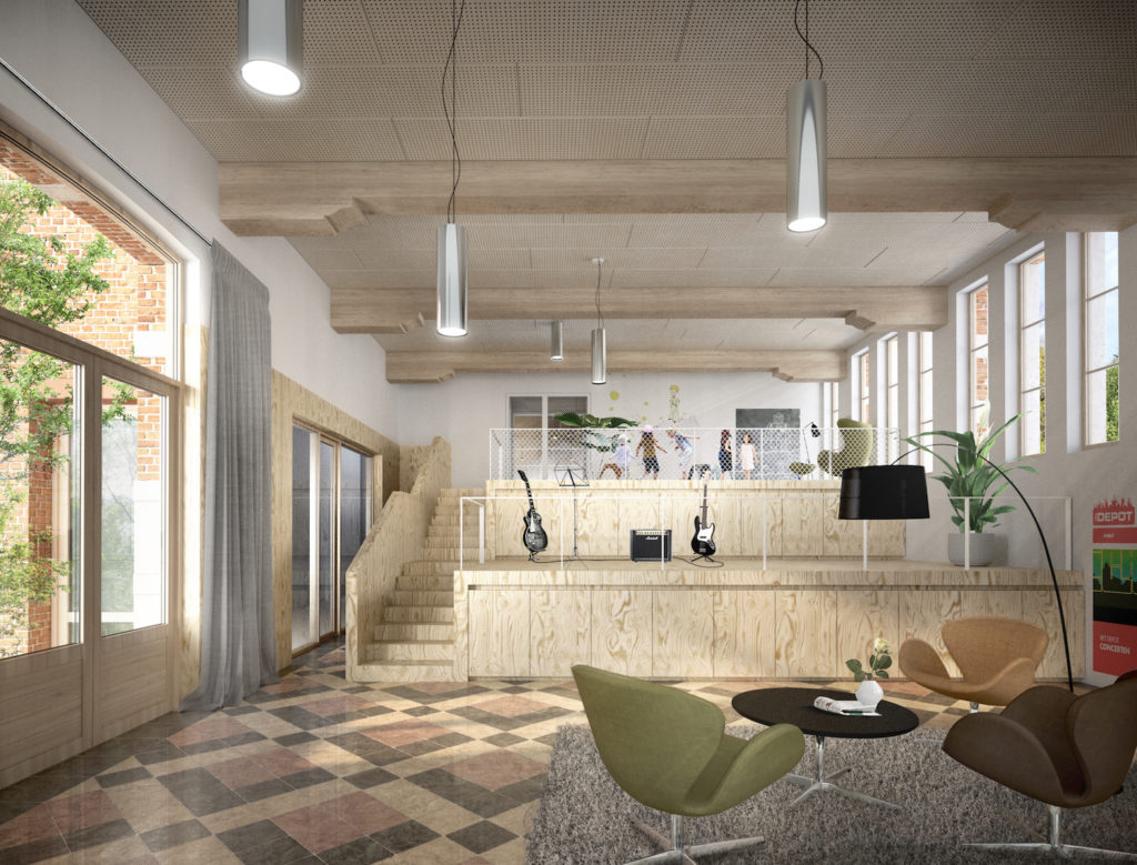 Cohousing BotaniCo Leuven polyvalente zaal