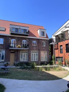 Tuin van padua cohousing Gent Gentbrugge