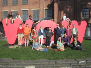 Cohousing tuin van padua in gentbrugge groepsfoto