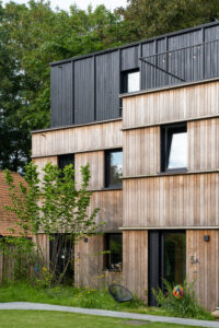 Cohousing WoestGoed Wondelgem Gent © Isabel Van Leuven - EA+ architecten
