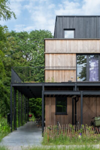 Cohousing WoestGoed Wondelgem Gent © Isabel Van Leuven - EA+ architecten